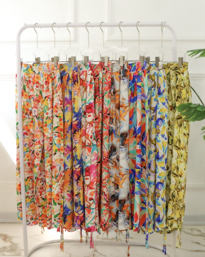 شلوار بغل گتردار ساحلی زنانه 0897 - Image 3