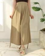 دامن شلواری دمپا بند دار زنانه 0898 - Image 5
