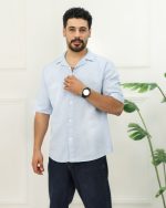پيراهن كنفی ساده مردانه 0896