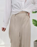 شلوارپارچه ای بگ زنانه صوفیا 0971 - Image 4