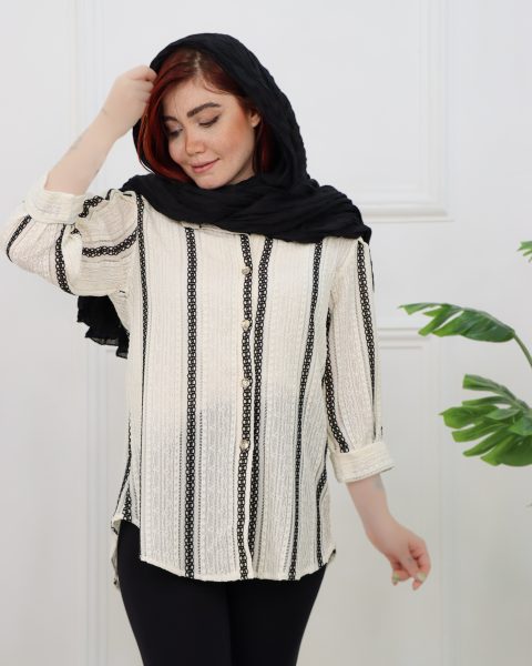 شوميز قلاب دوزی زنانه 0956