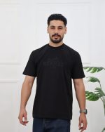 تی شرت یقه گرد پنبه ای مردانه 0929