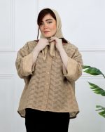 شوميز توری زنانه آيلی 0921 - Image 8