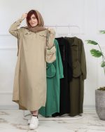 کفتان کیف دار زنانه 0947 - Image 3
