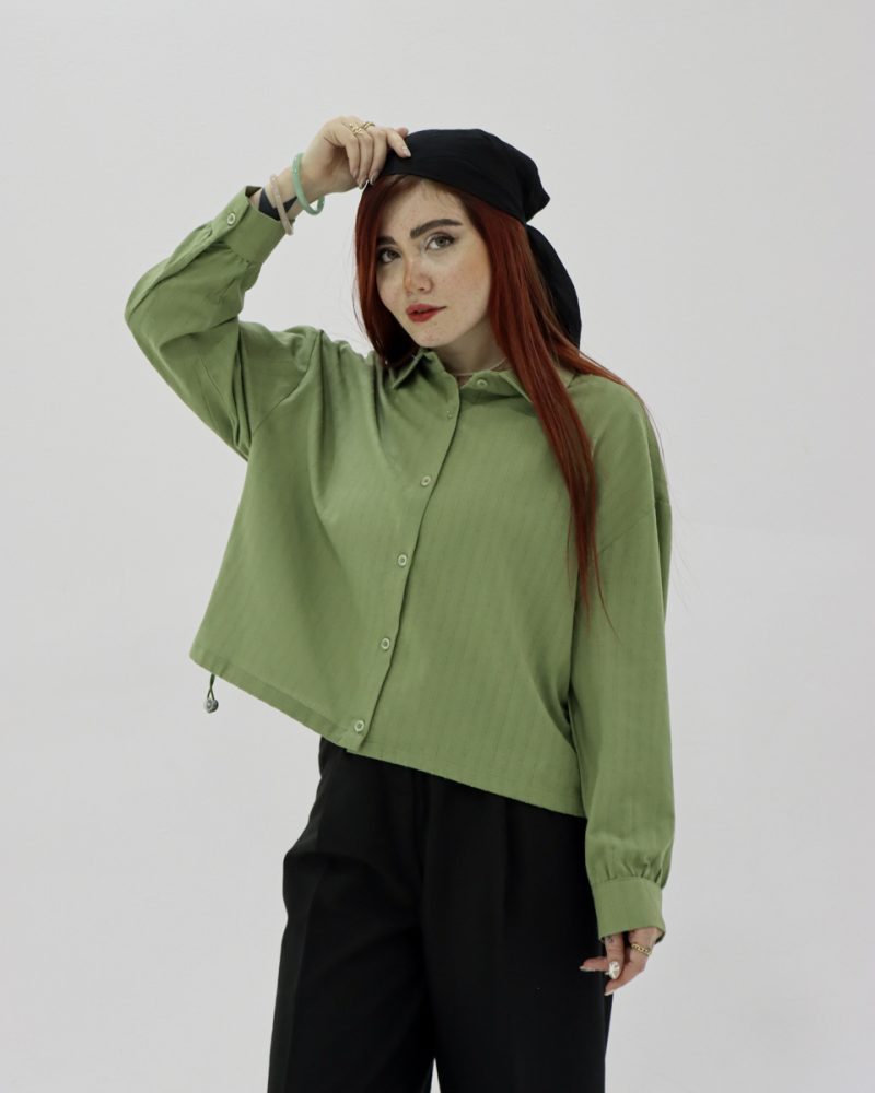 شوميز كمر گتردار زنانه ستايش 0945 - Image 12