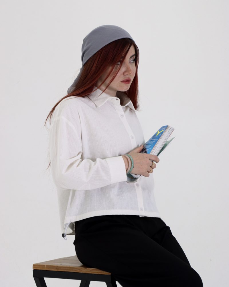 شوميز كمر گتردار زنانه ستايش 0945 - Image 6