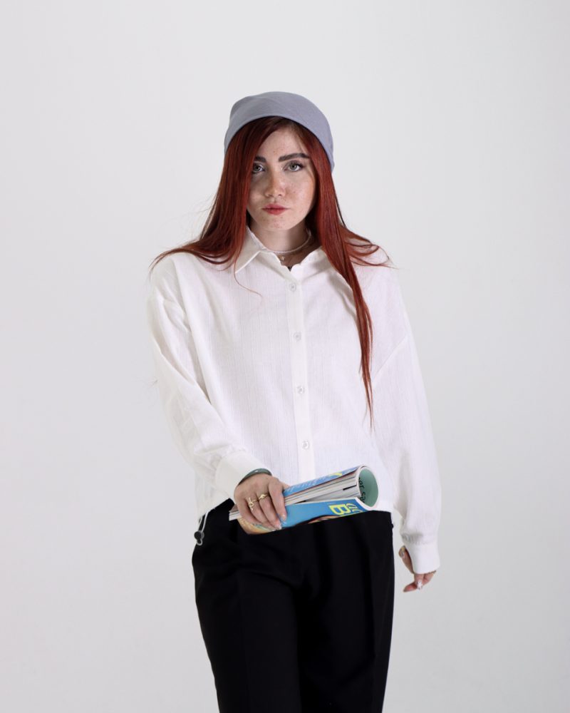 شوميز كمر گتردار زنانه ستايش 0945 - Image 5