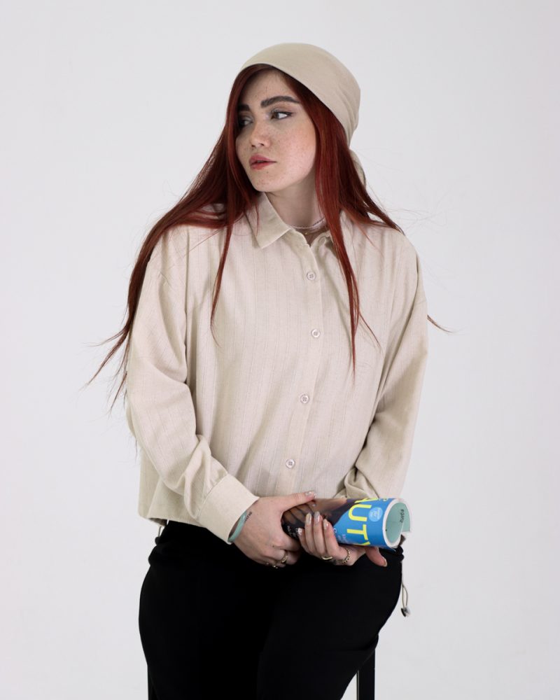 شوميز كمر گتردار زنانه ستايش 0945 - Image 3