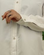 شوميز دانتل دوزی زنانه 1017 - Image 4