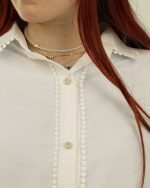شوميز دانتل دوزی زنانه 1017 - Image 5