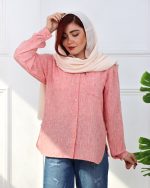 شوميز پشت دكمه دار زنانه 1002 - Image 3