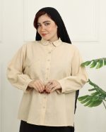 شوميز جيب برگردان زنانه قاصدك 0950