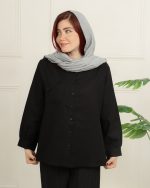 شوميز جيب برگردان زنانه قاصدك 0950 - Image 4