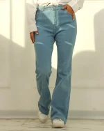 شلوار جين بوت كات زنانه 1030