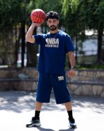 ست تی شرت شلوارک NBA مردانه 1027 - Image 15