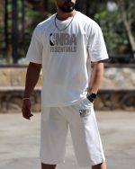 ست تی شرت شلوارک NBA مردانه 1027 - Image 9