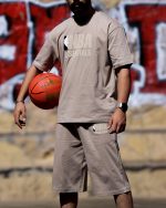 ست تی شرت شلوارک NBA مردانه 1027 - Image 8