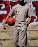 ست تی شرت شلوارک NBA مردانه 1027 - Image 7