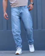 شلوار جين مام فيت مردانه 1066 - Image 9