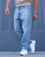 شلوار جين مام فيت مردانه 1066 - Image 8