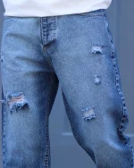 شلوار جين مام فيت مردانه 1066 - Image 5