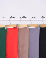 مینی اسکارف ساده زنانه 1042 - Image 6