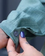 شومیز جلو بسته شانتون زنانه 1064 - Image 5