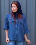 شوميز جيب نما زنانه پرنيان 1065