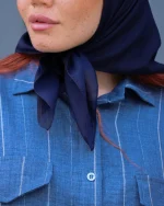 شوميز جيب نما زنانه پرنيان 1065 - Image 3