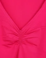 تاپ جلو چين دار زنانه 1063 - Image 3