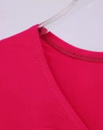 تاپ جلو چين دار زنانه 1063 - Image 2