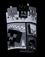 تی شرت پنبه‌ مشکی ماينكرفت بچگانه 1059 - Image 3