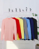 بافت یقه گرد هنگامه 1069 - Image 4