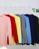 بافت یقه گرد هنگامه 1069 - Image 3