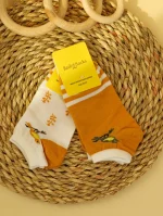 پک دو عددی جوراب مچی طرح دار زنانه 1155 - Image 4