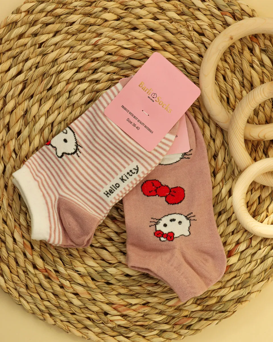 IMG_1764_8_11zon پک دو عددی جوراب مچی طرح دار زنانه 1155 - Image 9