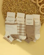 پک دو عددی جوراب مچی طرح دار زنانه 1155 - Image 11