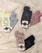 پک دو عددی جوراب مچی زنانه تک خرگوش 1154