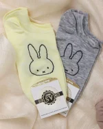 پک دو عددی جوراب مچی زنانه تک خرگوش 1154 - Image 3