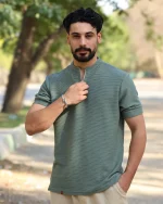 پولوشرت يقه ايستاده مردانه راما 1098