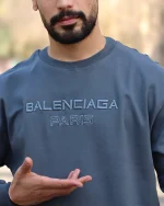 بلوز آستين بلند پنبه گلدوزی دار مردانه 1097 - Image 3