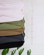 بلوز آستين بلند پنبه گلدوزی دار مردانه 1097 - Image 5