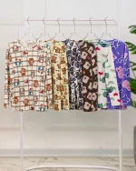 ست بلوز آستين بلند و شلوار مخمل زنانه 1132