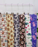 ست بلوز آستين بلند و شلوار مخمل زنانه 1132 - Image 4