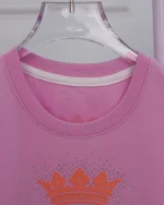 ست تی شرت نگین دار و شلوار جین دخترانه 1136 - Image 5