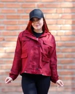 بارونی کلاهدار مموری زنانه 1106 - Image 9