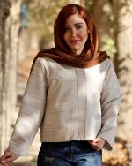 كراپ كت شنل مخمل زنانه ديبا 1118 - Image 8