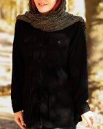 شکت مخمل چهار جیب زنانه 1119 - Image 3