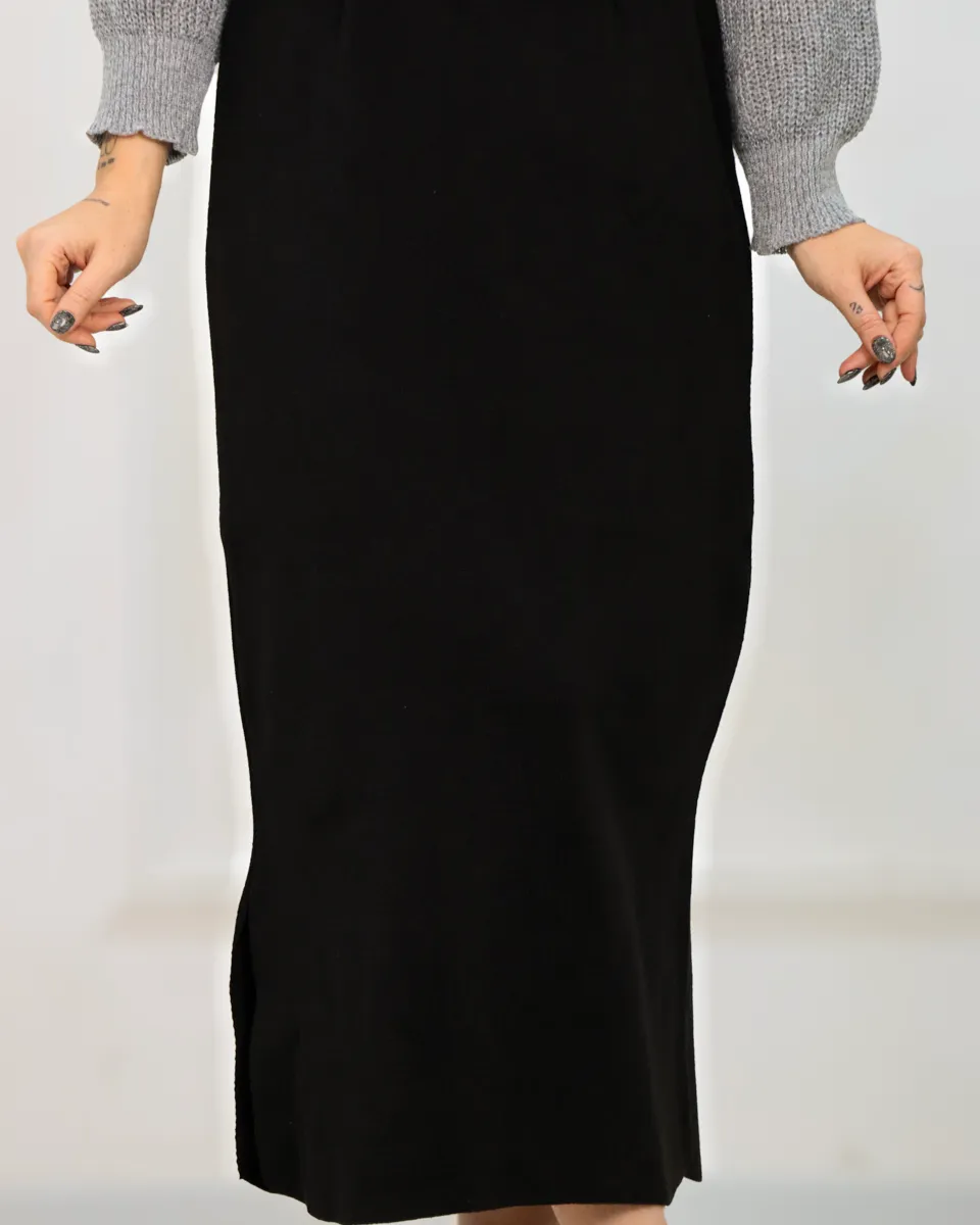 IMG_6477_4_11zon دامن بافت بیسیک زنانه 1139 - Image 4