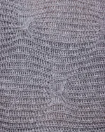 بلوز نیم تنه بافت طرح پروانه زنانه 1138 - Image 6